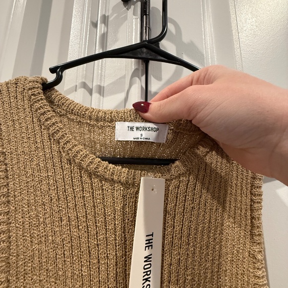 Knit Beige Dress - Picture 2 of 3